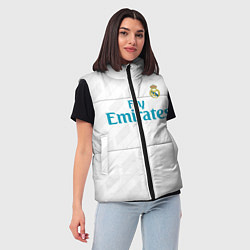 Женский жилет Real Madrid, цвет: 3D-светло-серый — фото 2