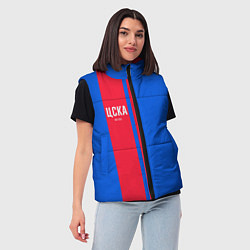 Женский жилет ЦСКА Форма, цвет: 3D-красный — фото 2