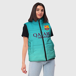 Женский жилет Barcelona FC: Aqua, цвет: 3D-красный — фото 2