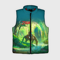 Женский жилет The Legend of Zelda, цвет: 3D-красный