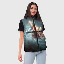 Женский жилет Battlefield: In the name, цвет: 3D-светло-серый — фото 2