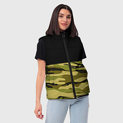 Женский жилет Лесной Камуфляж, цвет: 3D-красный — фото 2