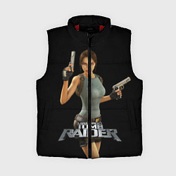 Женский жилет TOMB RAIDER, цвет: 3D-красный