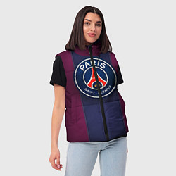 Женский жилет Paris Saint-Germain, цвет: 3D-красный — фото 2