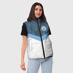 Женский жилет Manchester City FC: Sport, цвет: 3D-черный — фото 2