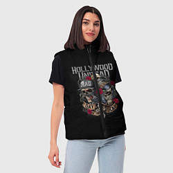 Женский жилет Day of the Dead, HU, цвет: 3D-светло-серый — фото 2