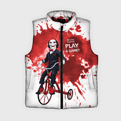 Женский жилет Play a game?, цвет: 3D-черный