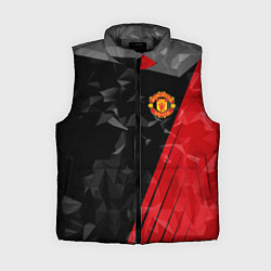Женский жилет FC Manchester United: Abstract, цвет: 3D-черный