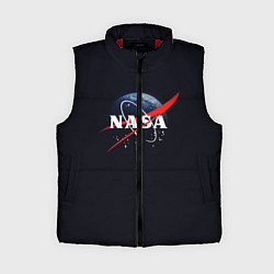 Женский жилет NASA: Black Space, цвет: 3D-красный
