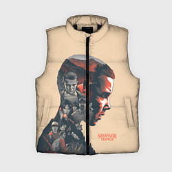 Женский жилет Stranger Things, цвет: 3D-черный