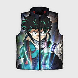 Женский жилет My Hero Academia синий свет, цвет: 3D-красный