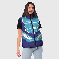 Женский жилет Валера сладкий, цвет: 3D-черный — фото 2