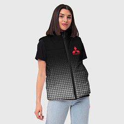 Женский жилет MITSUBISHI SPORT, цвет: 3D-светло-серый — фото 2