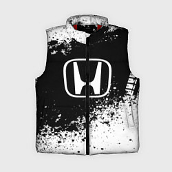 Женский жилет Honda: Black Spray