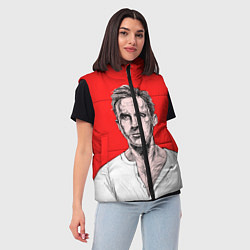 Женский жилет Райан Гослинг, цвет: 3D-черный — фото 2