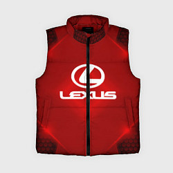 Женский жилет Lexus: Red Light, цвет: 3D-красный