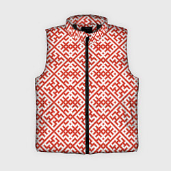 Женский жилет Духобор: Обережная вышивка