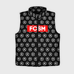 Женский жилет FCSM Supreme, цвет: 3D-черный