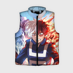 Женский жилет My Hero Academia напрягся