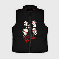 Женский жилет My Chemical Romance Boys, цвет: 3D-красный