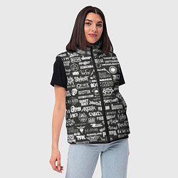 Женский жилет Rock Star, цвет: 3D-черный — фото 2