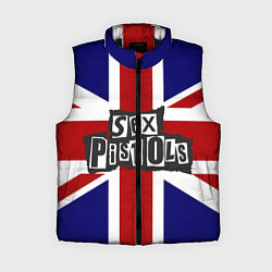 Женский жилет Sex Pistols UK, цвет: 3D-черный