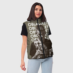 Женский жилет OBLADAET, цвет: 3D-светло-серый — фото 2