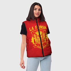 Женский жилет La Furia, цвет: 3D-черный — фото 2