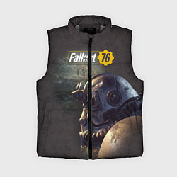 Женский жилет Fallout 76, цвет: 3D-светло-серый