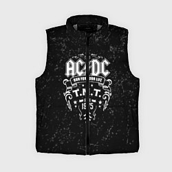 Женский жилет AC/DC: Run For Your Life, цвет: 3D-светло-серый
