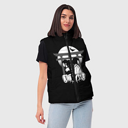 Женский жилет Унесённые призраками, цвет: 3D-красный — фото 2