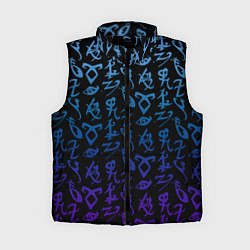 Женский жилет Blue Runes, цвет: 3D-черный