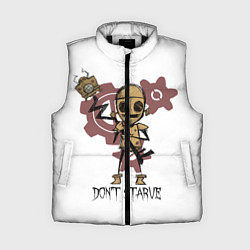 Женский жилет Don't Starve: WX-78, цвет: 3D-черный