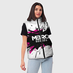 Женский жилет Metro: Exodus Purple, цвет: 3D-красный — фото 2