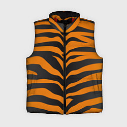 Женский жилет Шкура тигра, цвет: 3D-красный