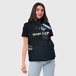 Женский жилет Mass Effect N7, цвет: 3D-красный — фото 2