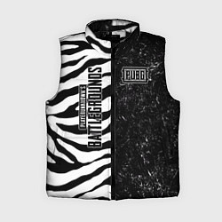 Женский жилет PUBG: Zebras Lifestyle, цвет: 3D-черный