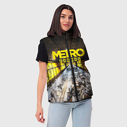 Женский жилет METRO EXODUS EXCLUSIVE, цвет: 3D-черный — фото 2