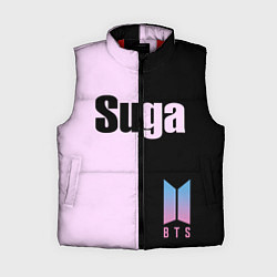 Женский жилет BTS Suga, цвет: 3D-красный