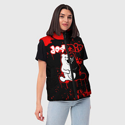 Женский жилет MONOKUMA Despair, цвет: 3D-красный — фото 2