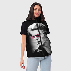 Женский жилет Дэвид Боуи, цвет: 3D-черный — фото 2