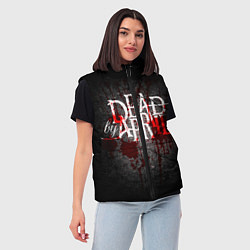 Женский жилет Dead by April, цвет: 3D-светло-серый — фото 2