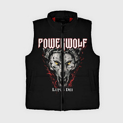 Женский жилет Powerwolf: Lupus Dei, цвет: 3D-красный