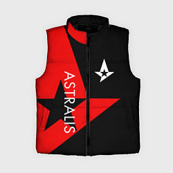 Женский жилет Astralis: Cybergaming, цвет: 3D-черный