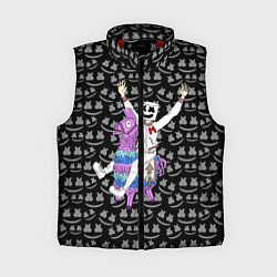 Женский жилет Marshmello x Llama, цвет: 3D-красный