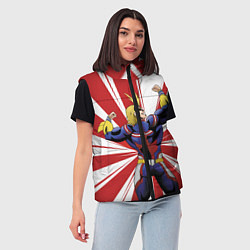 Женский жилет Всемогущий, цвет: 3D-красный — фото 2