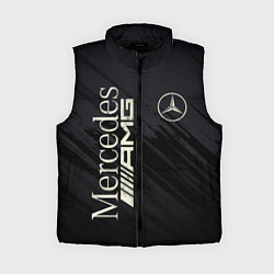 Женский жилет Mercedes AMG: Black Edition, цвет: 3D-черный