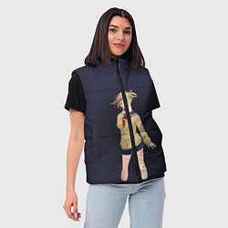 Женский жилет My Hero Academia Himiko Toga, цвет: 3D-светло-серый — фото 2