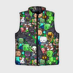 Женский жилет Жители Майнкрафт