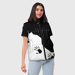 Женский жилет DEATH STRANDING, цвет: 3D-черный — фото 2